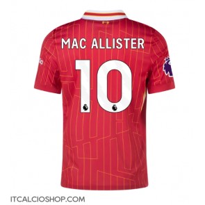 Liverpool Alexis Mac Allister #10 Prima Maglia 2024-25 Manica Corta